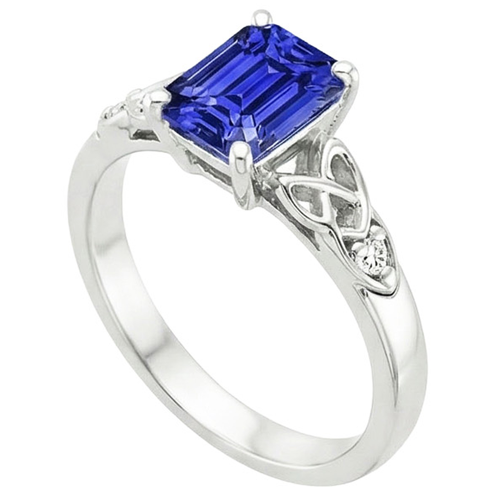 echter round diamant 3.25Karat ring Detailansicht