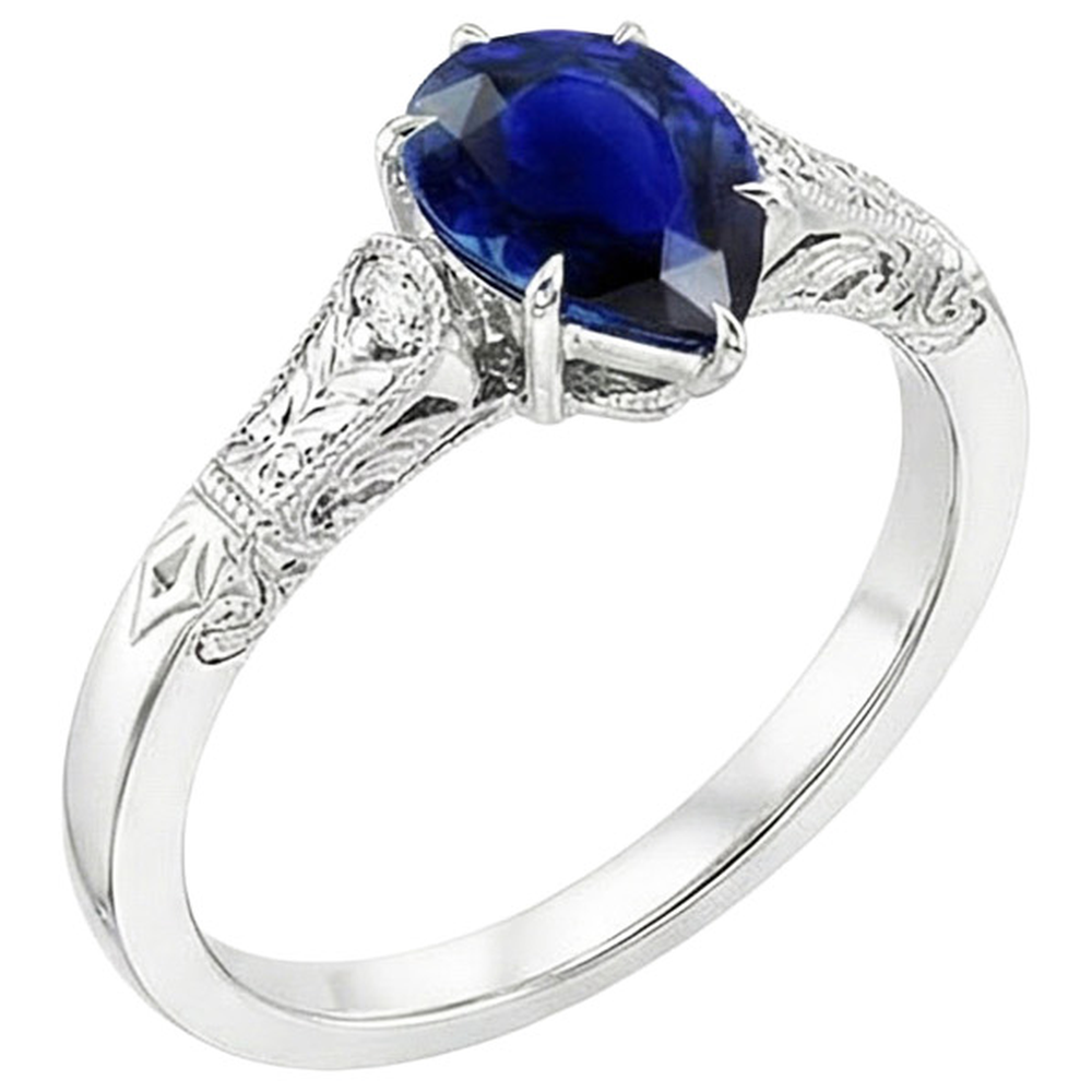 echter round diamant 3.25Karat ring Seitenansicht