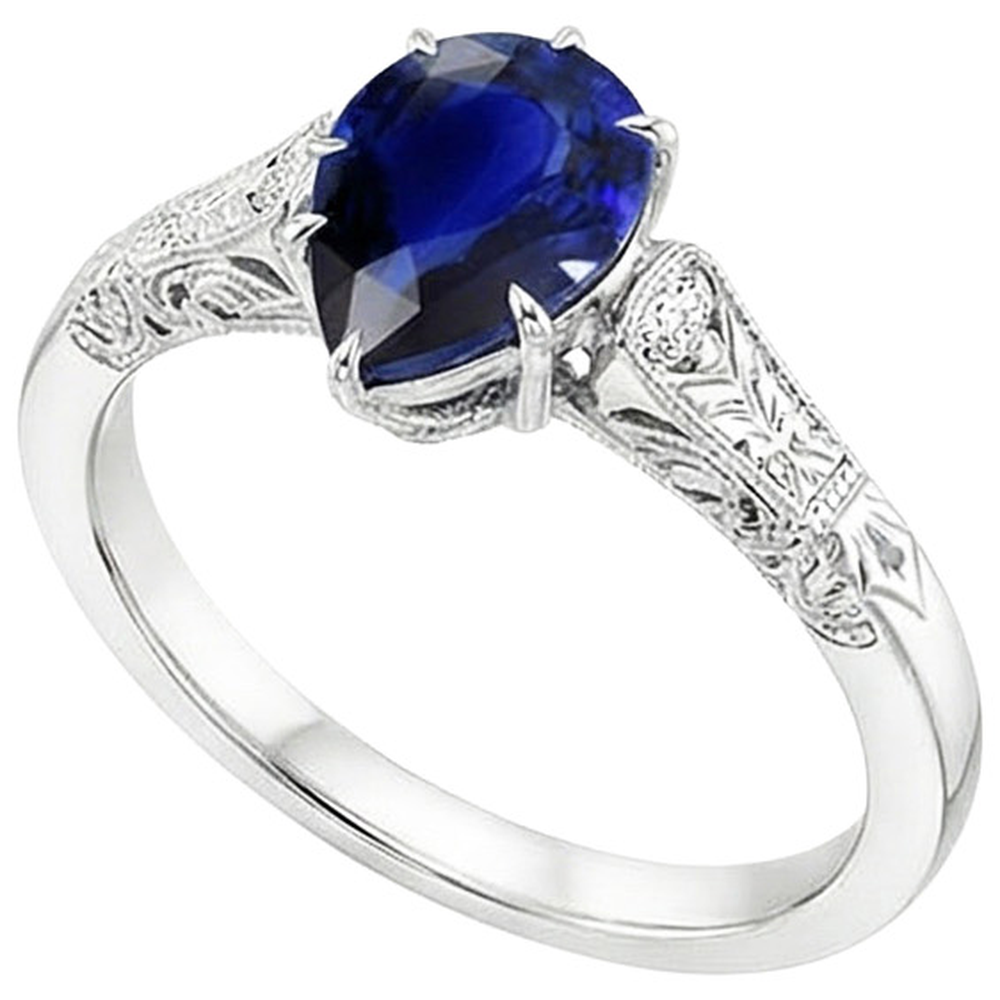 echter round diamant 3.25Karat ring Detailansicht