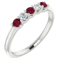 Echter Rubin Ring 1 Karat