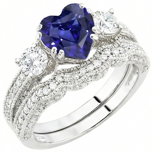 echter round diamant 3.50Karat ring Seitenansicht