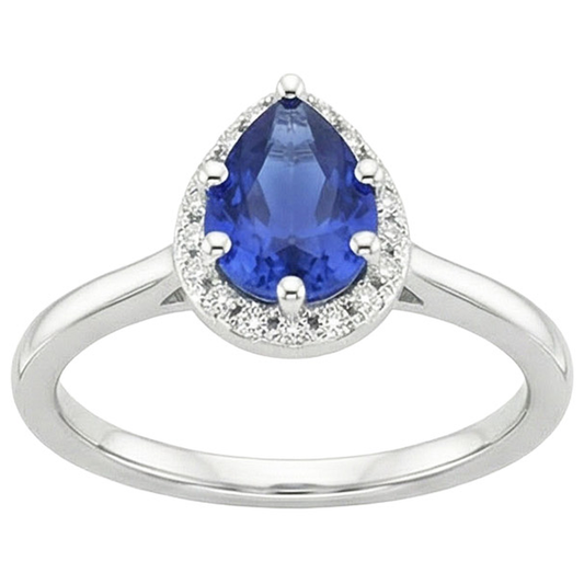 echter round diamant 4Karat ring Seitenansicht