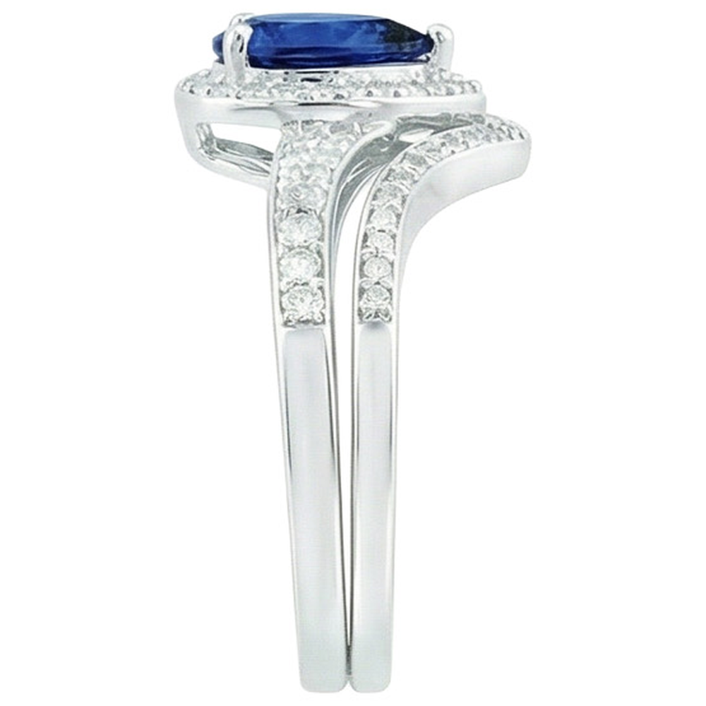 echter round diamant 4Karat ring Draufsicht
