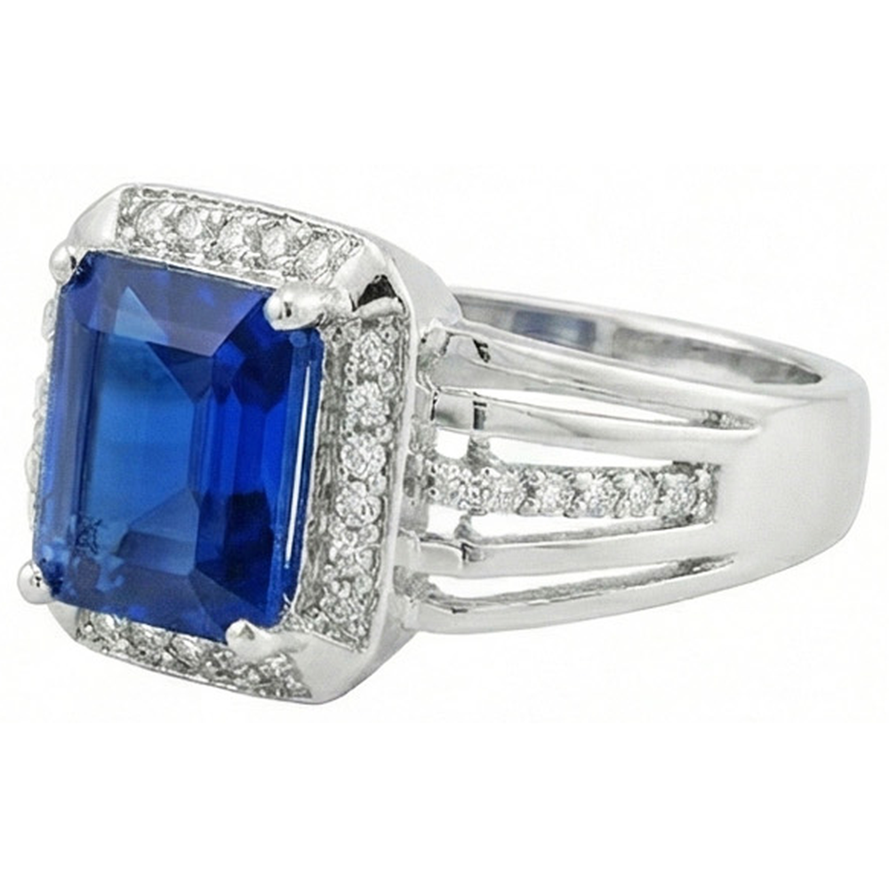 echter round diamant 3.50Karat ring Detailansicht