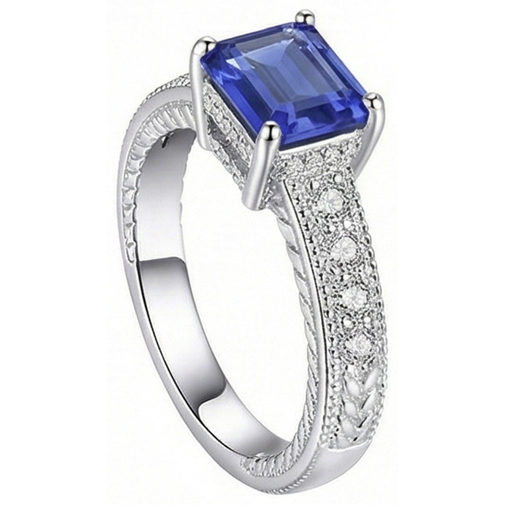 echter round diamant 2.50Karat ring Detailansicht