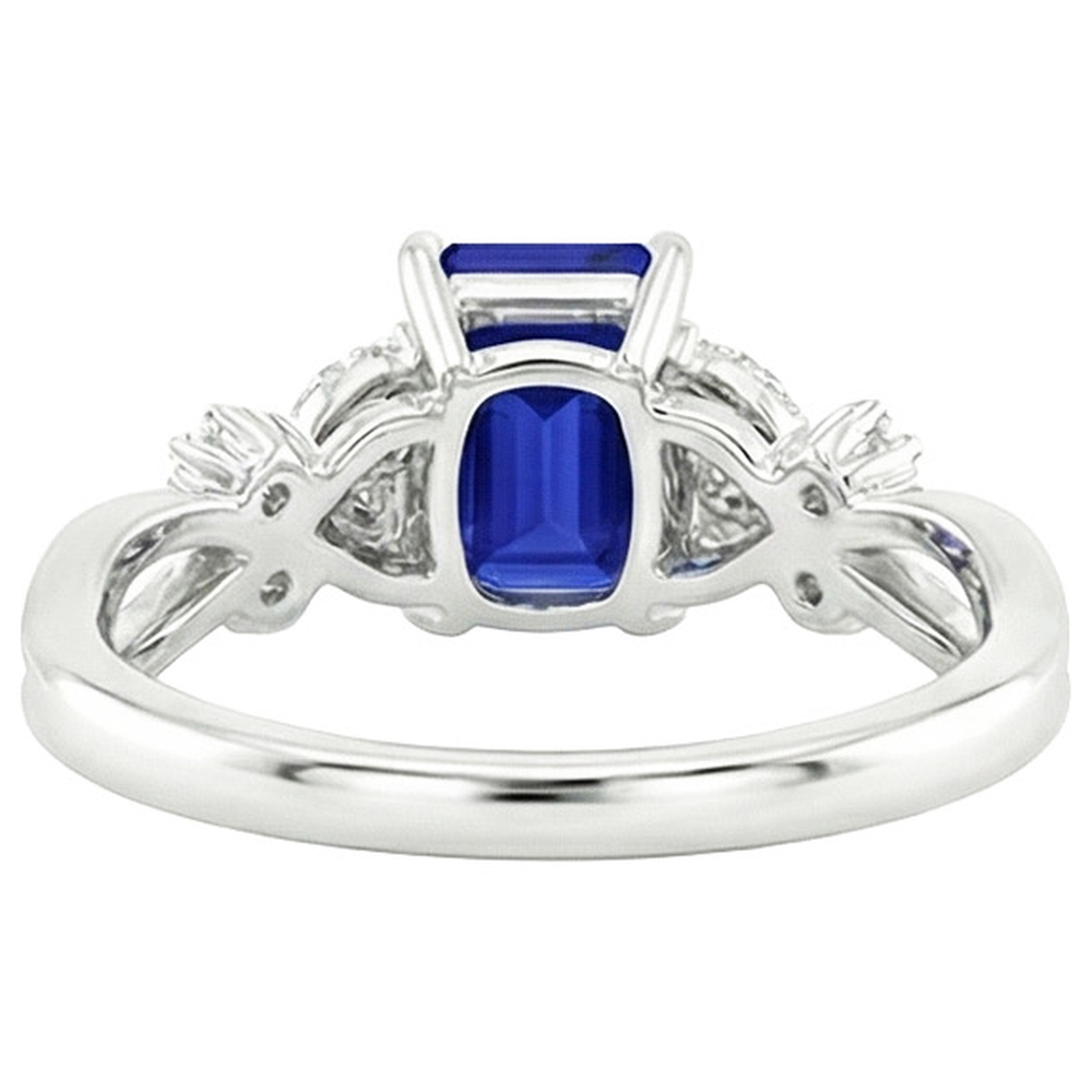 echter marquise diamant 4Karat ring Detailansicht