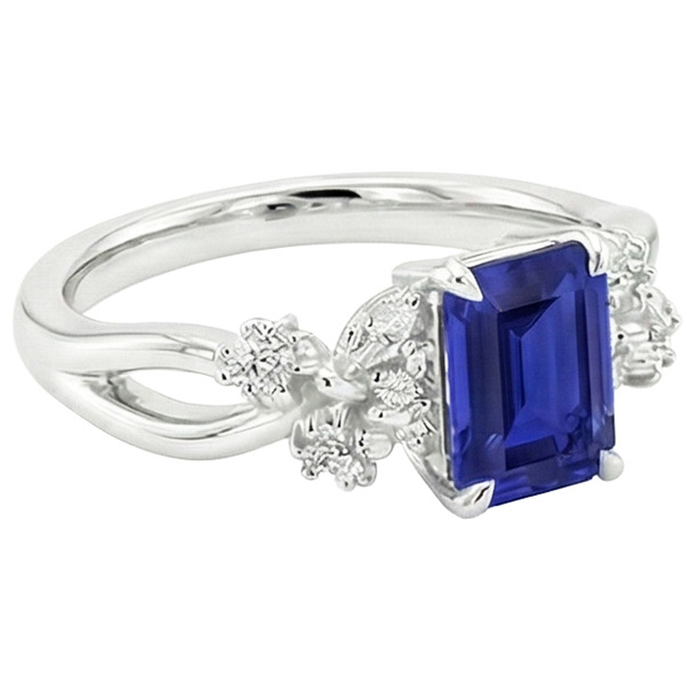 echter marquise diamant 4Karat ring Draufsicht