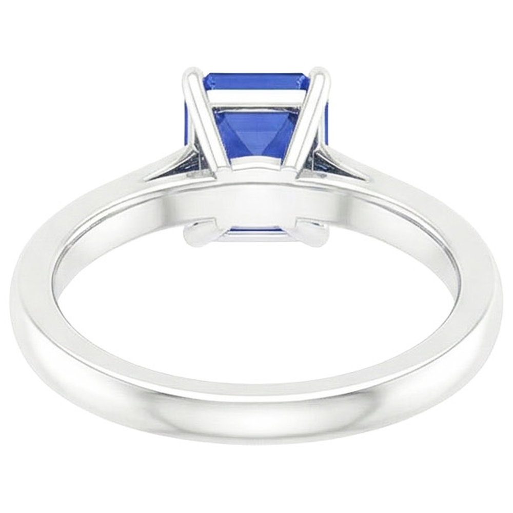 echter round diamant 3.50Karat ring Seitenansicht