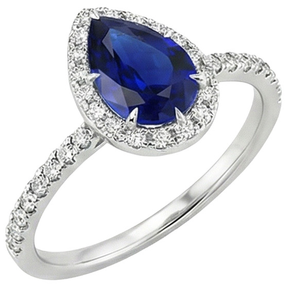 echter round diamant 6.20Karat ring Seitenansicht
