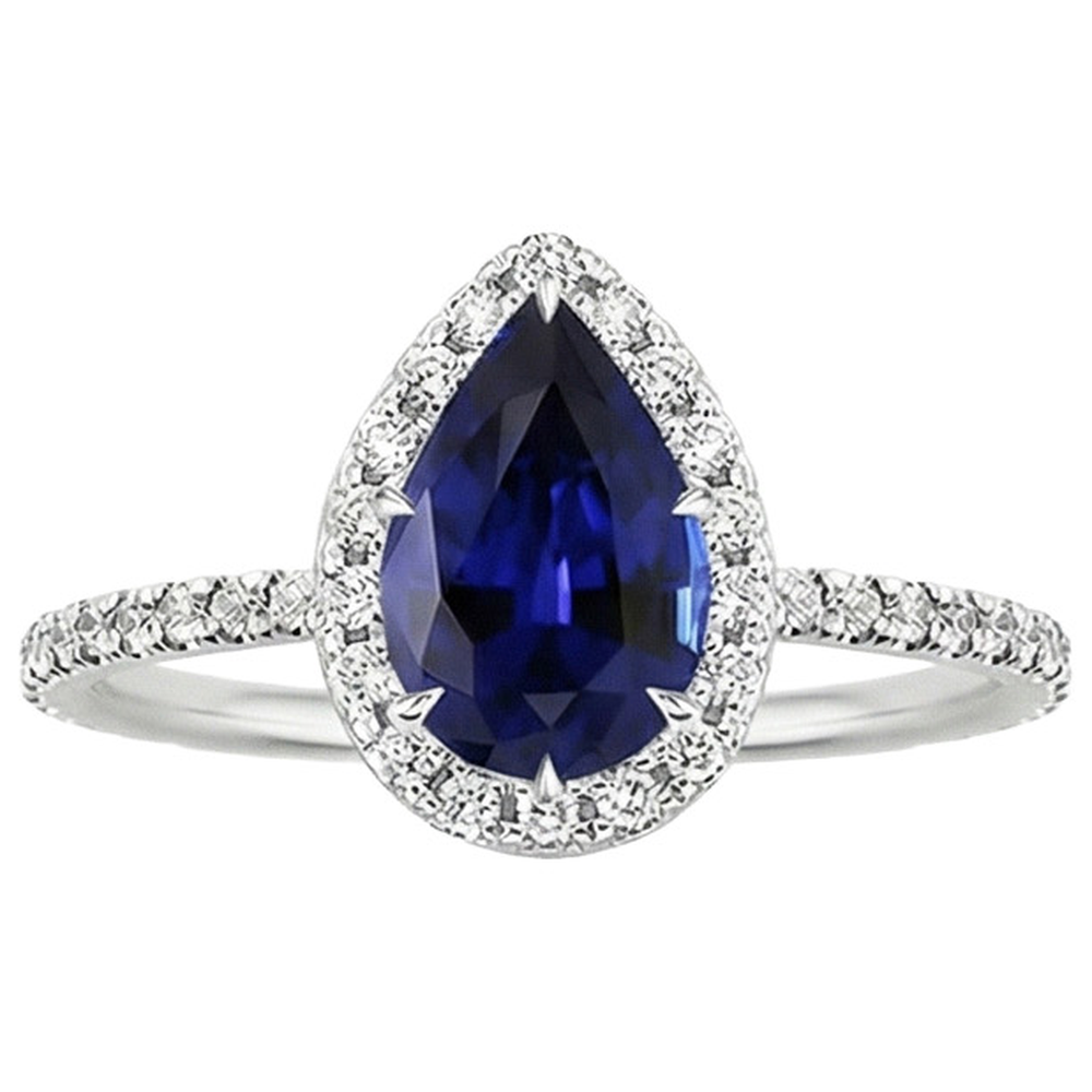 echter round diamant 6.20Karat ring Detailansicht