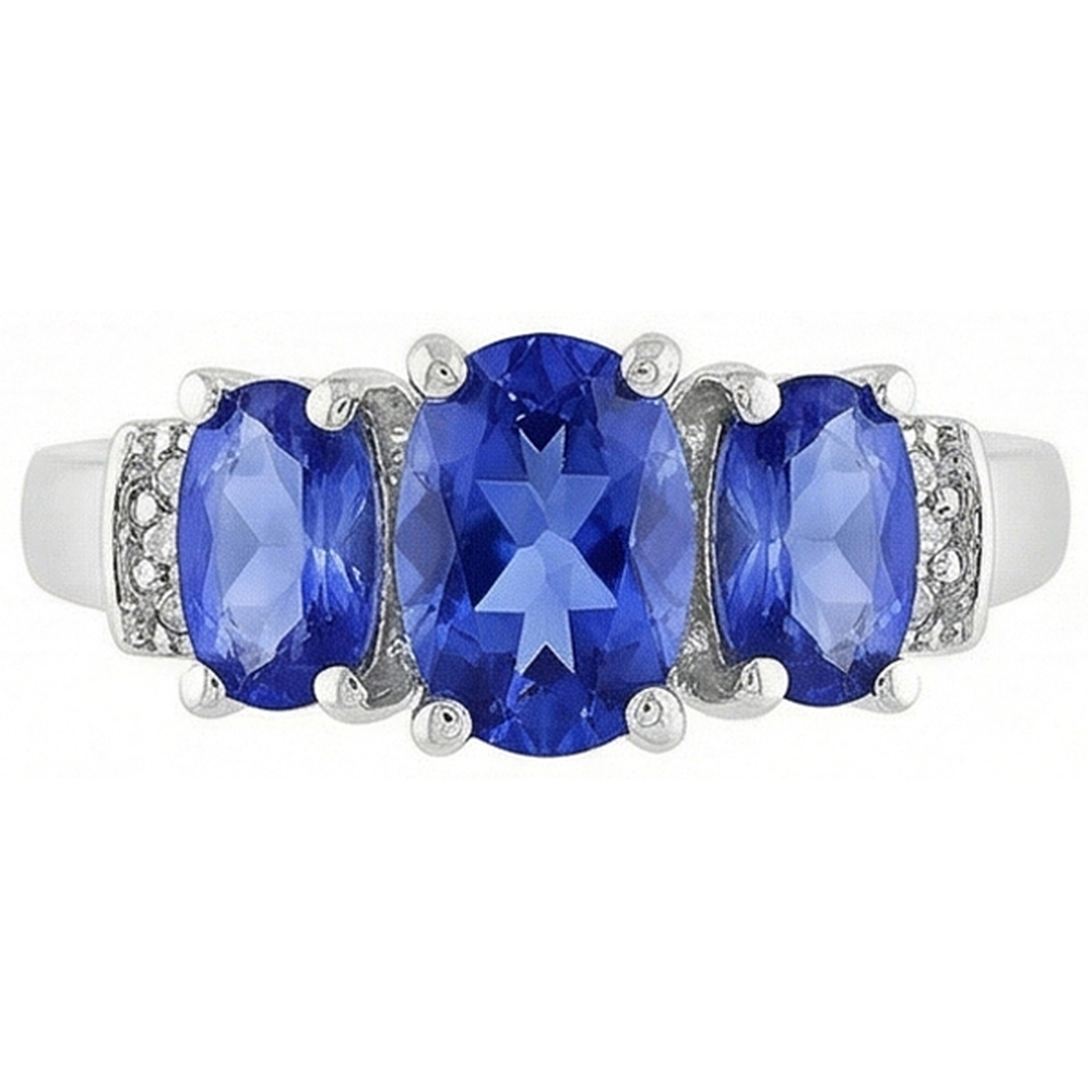 echter round diamant 5.25Karat ring Seitenansicht