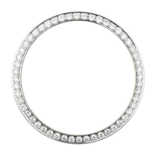 Diamantlünette für Rolex Datejust 36 mm Uhr rund individuell 3,25 Karat
