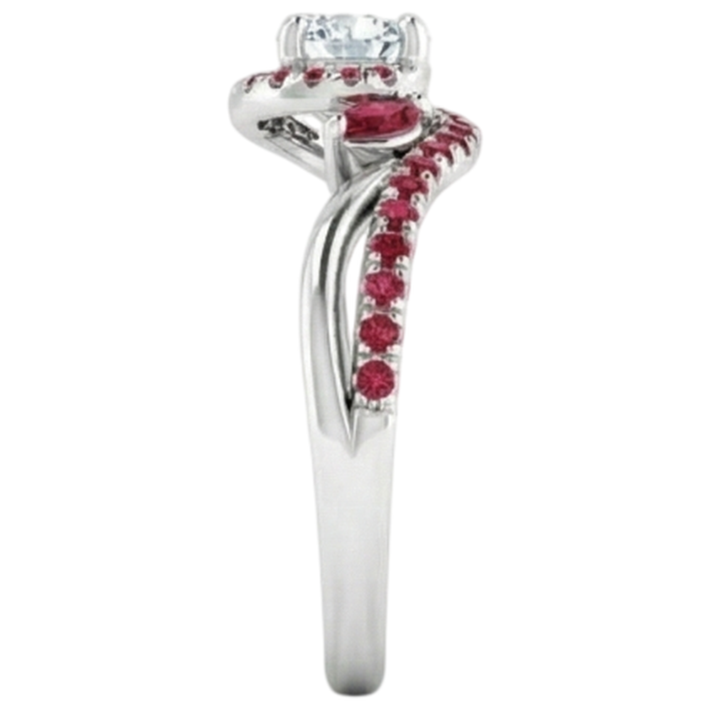 Diamantring 1.65 Karat Burmese Rubin Damen Schmuck