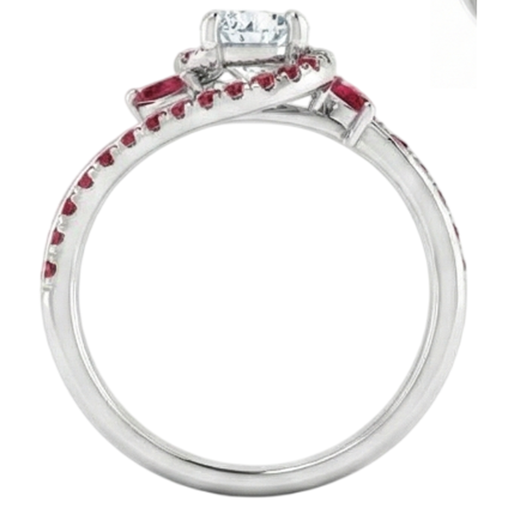 Diamantring 1.65 Karat Burmese Rubin Damen Schmuck