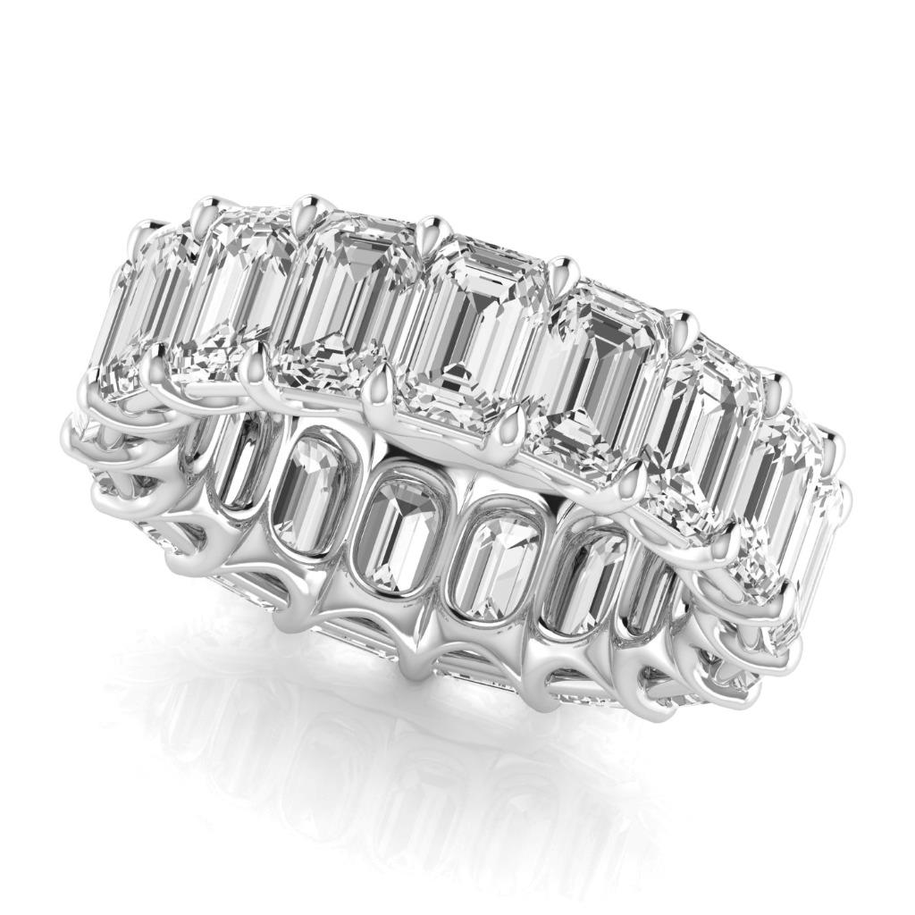 Brillant Eternity Band – Seitenansicht