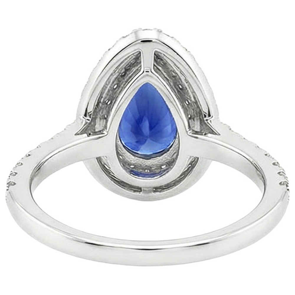echter round diamant 4.50Karat ring Seitenansicht