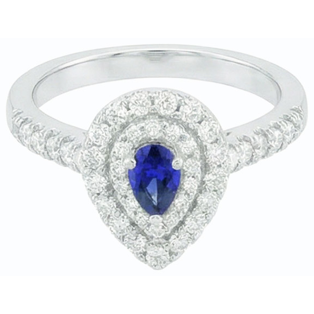 echter round diamant 3Karat ring Seitenansicht