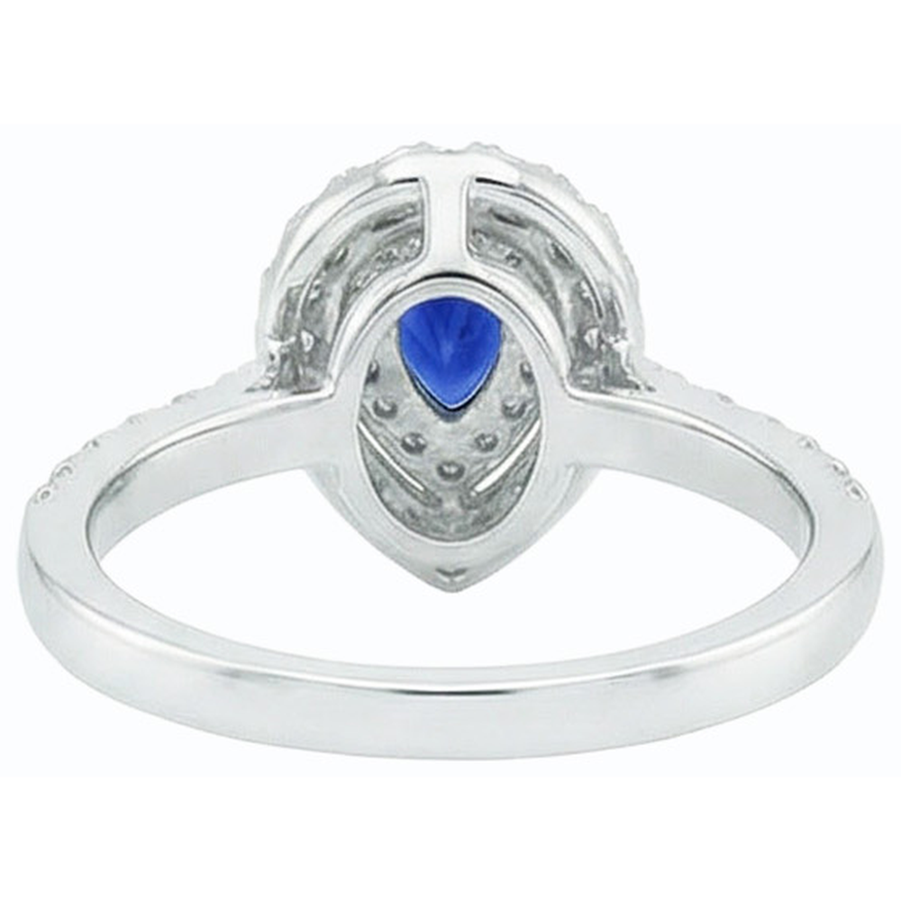 echter round diamant 3Karat ring Detailansicht