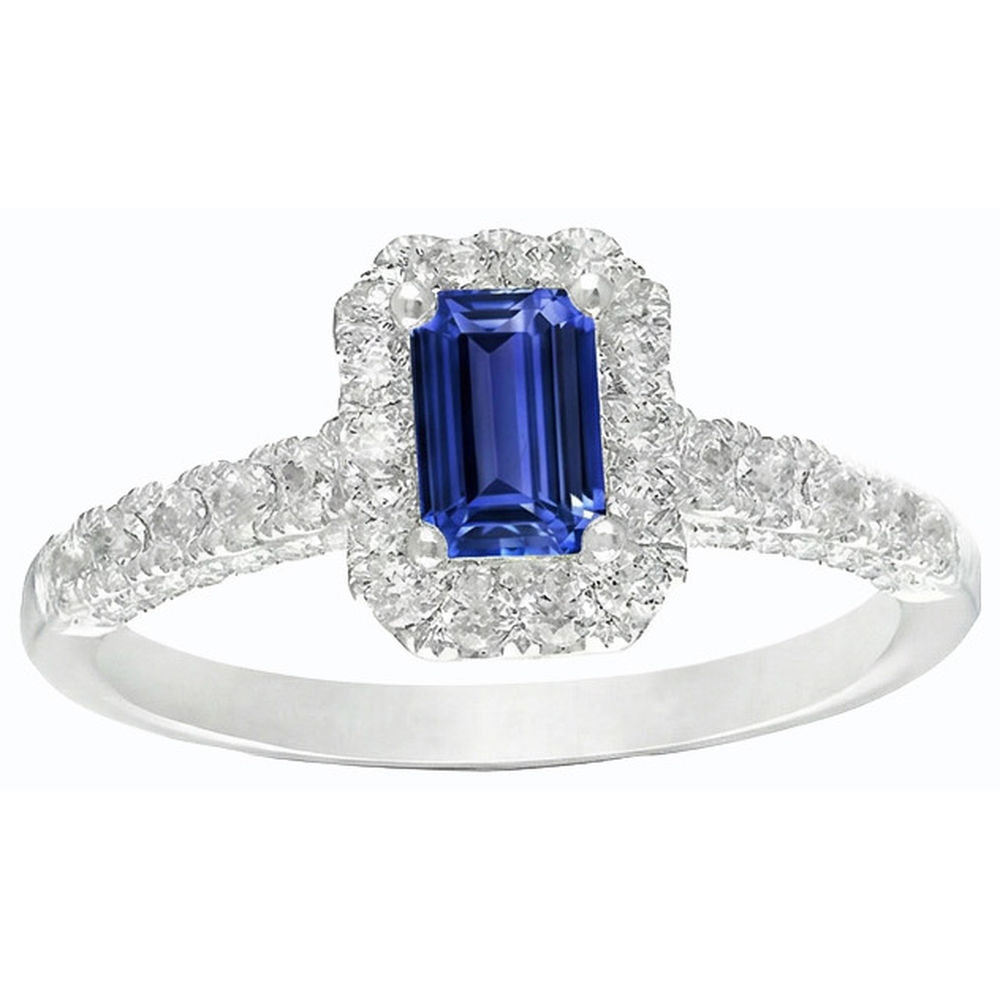 echter round diamant 3Karat ring Profilansicht