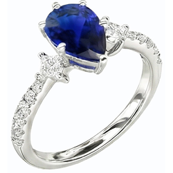 Echter Diamant Ring 3 Karat