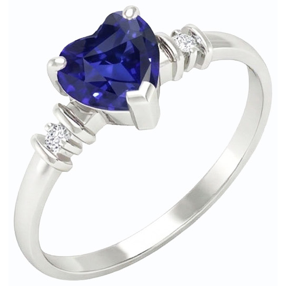 echter round diamant 1.25Karat ring Vorderansicht