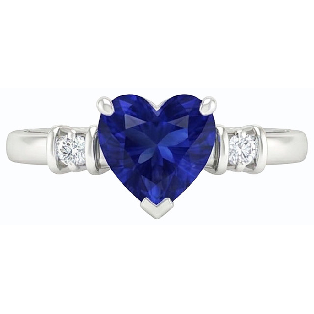 echter round diamant 1.25Karat ring Detailansicht