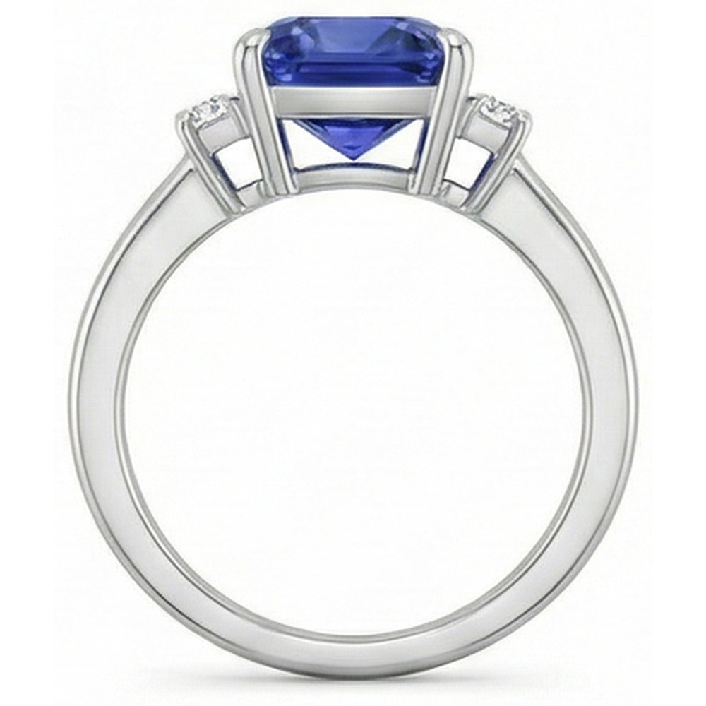 echter baguette diamant 3.25Karat ring Lifestyle Foto