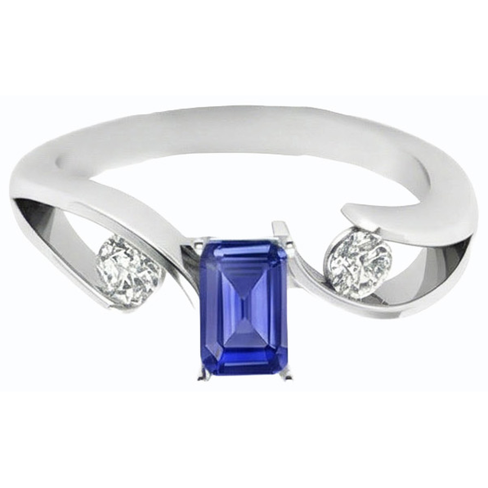 echter round diamant 1.75Karat ring Seitenansicht