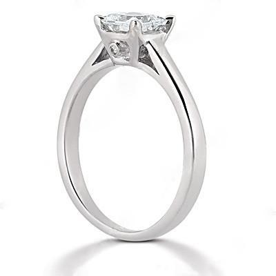 Echt Diamant 1,21 Ct. Solitär-Verlobungsring Schmuck