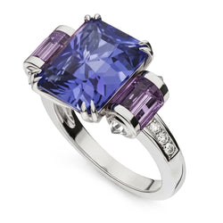 Echter Amethyst Ring 8 Karat
