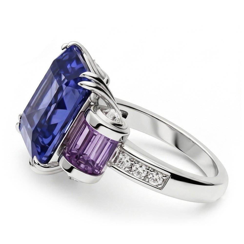 Echter Amethyst Ring 8 Karat