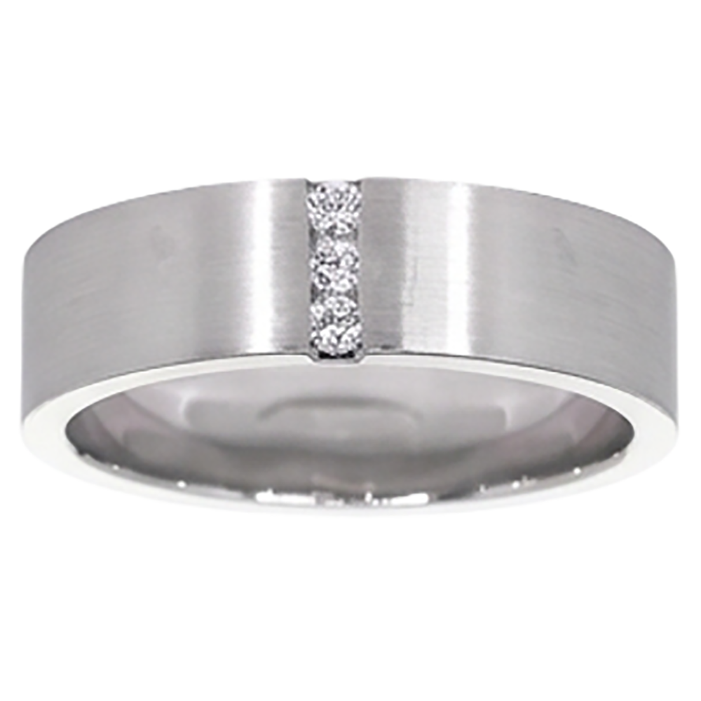 Echter Diamant Memoire-Ring 0.15 Karat