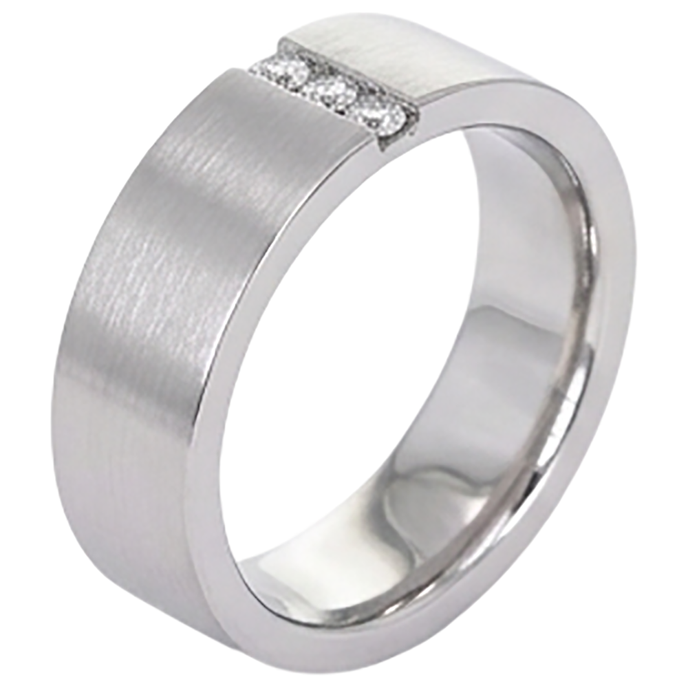 Echter Diamant Memoire-Ring 0.15 Karat