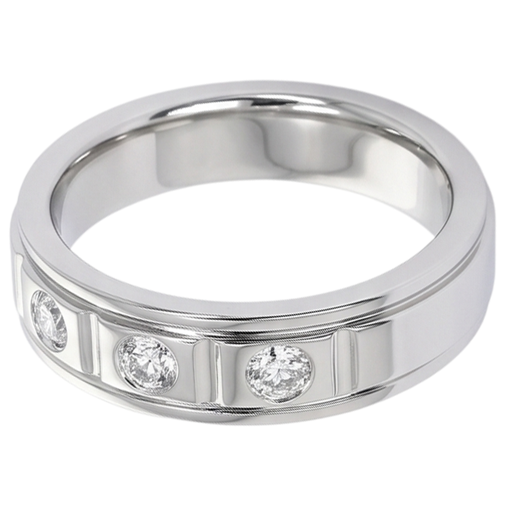 Echter Diamant Memoire-Ring 0.75 Karat