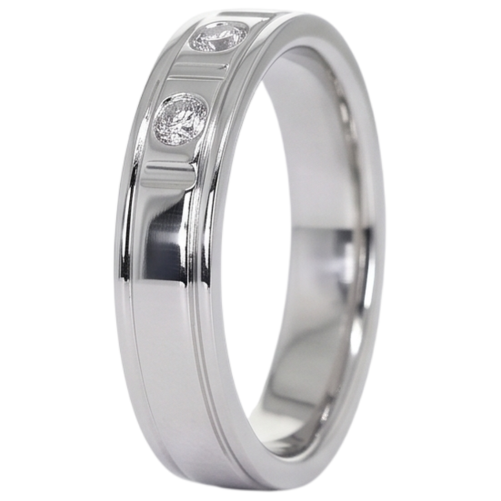 Echter Diamant Memoire-Ring 0.75 Karat