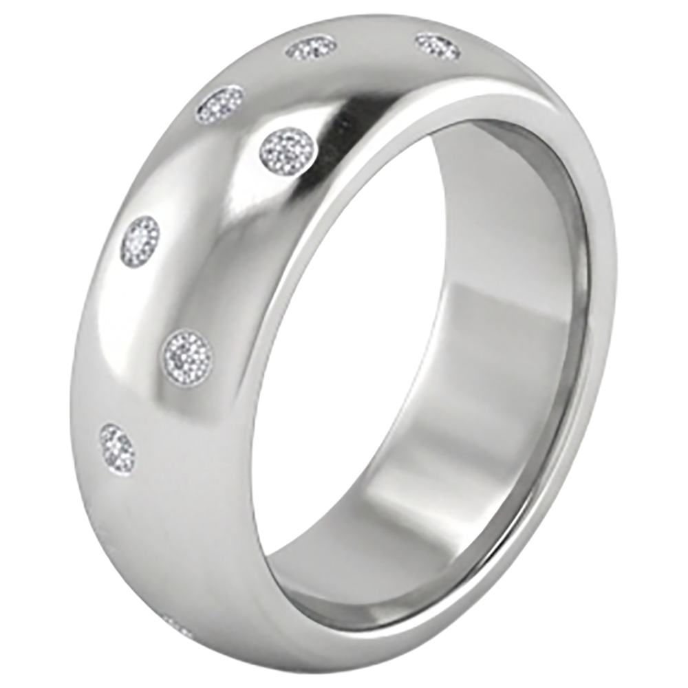 Echter Diamant Memoire-Ring 0.90 Karat