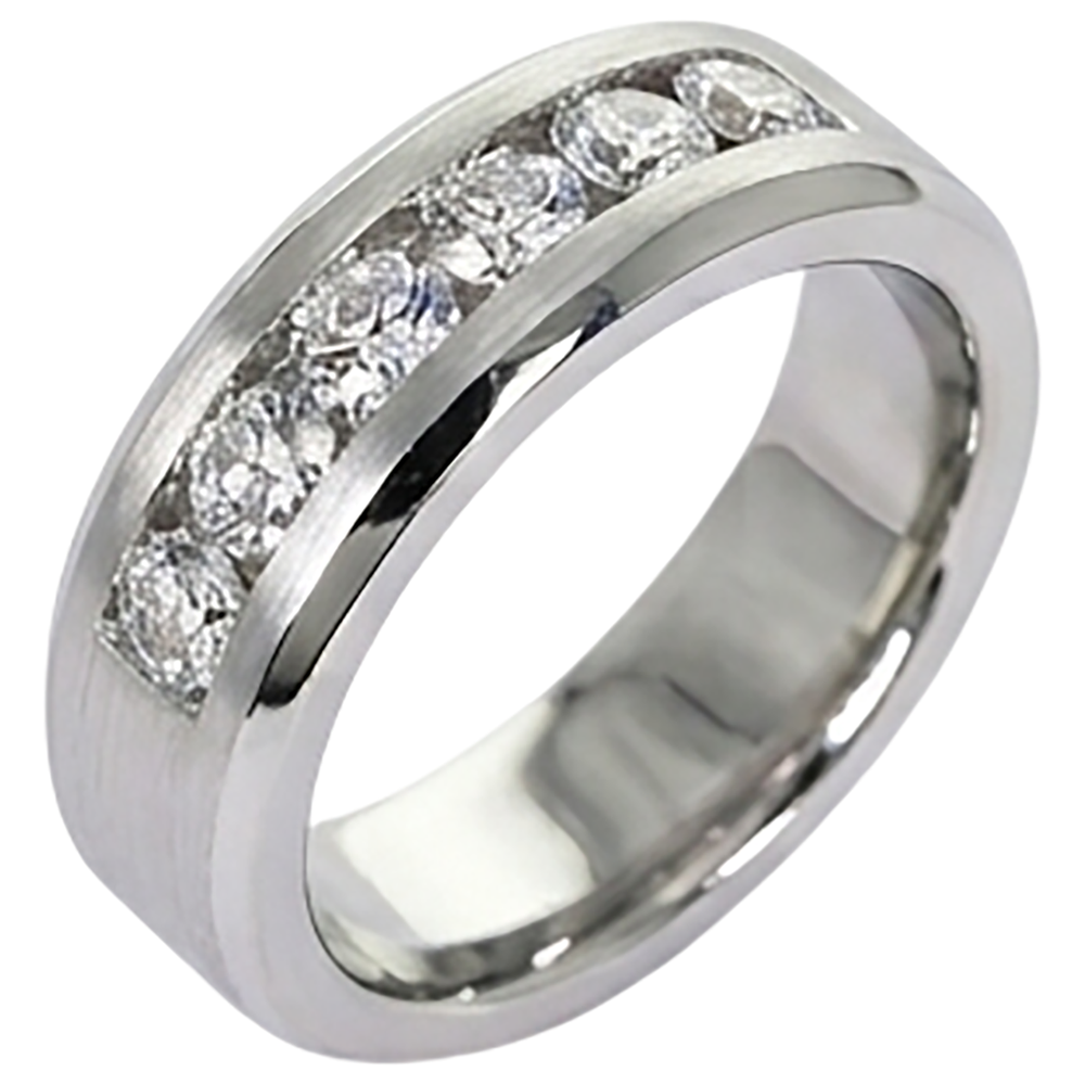 Echter Diamant Memoire-Ring 1.80 Karat