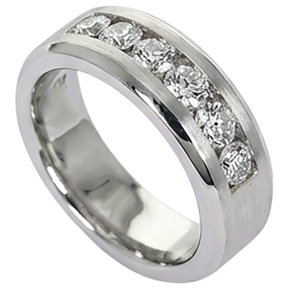 Echter Diamant Memoire-Ring 1.80 Karat