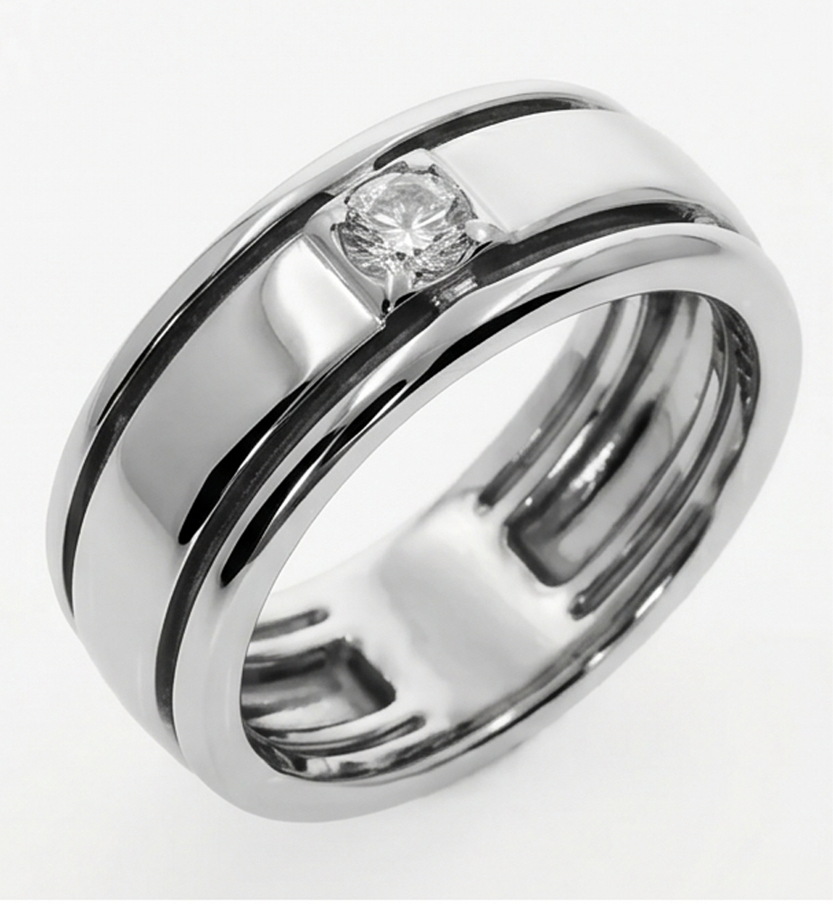 Echter Diamant Memoire-Ring 1 Karat