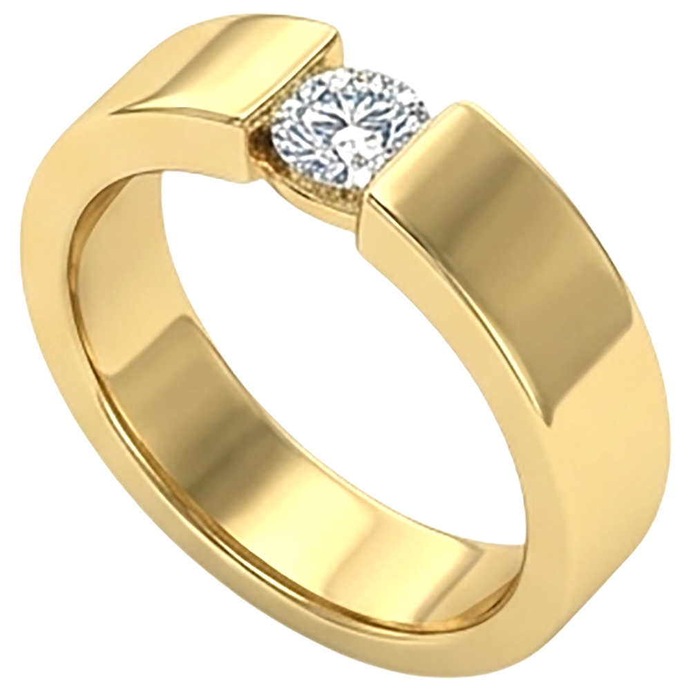 Echter Diamant Memoire-Ring 1 Karat