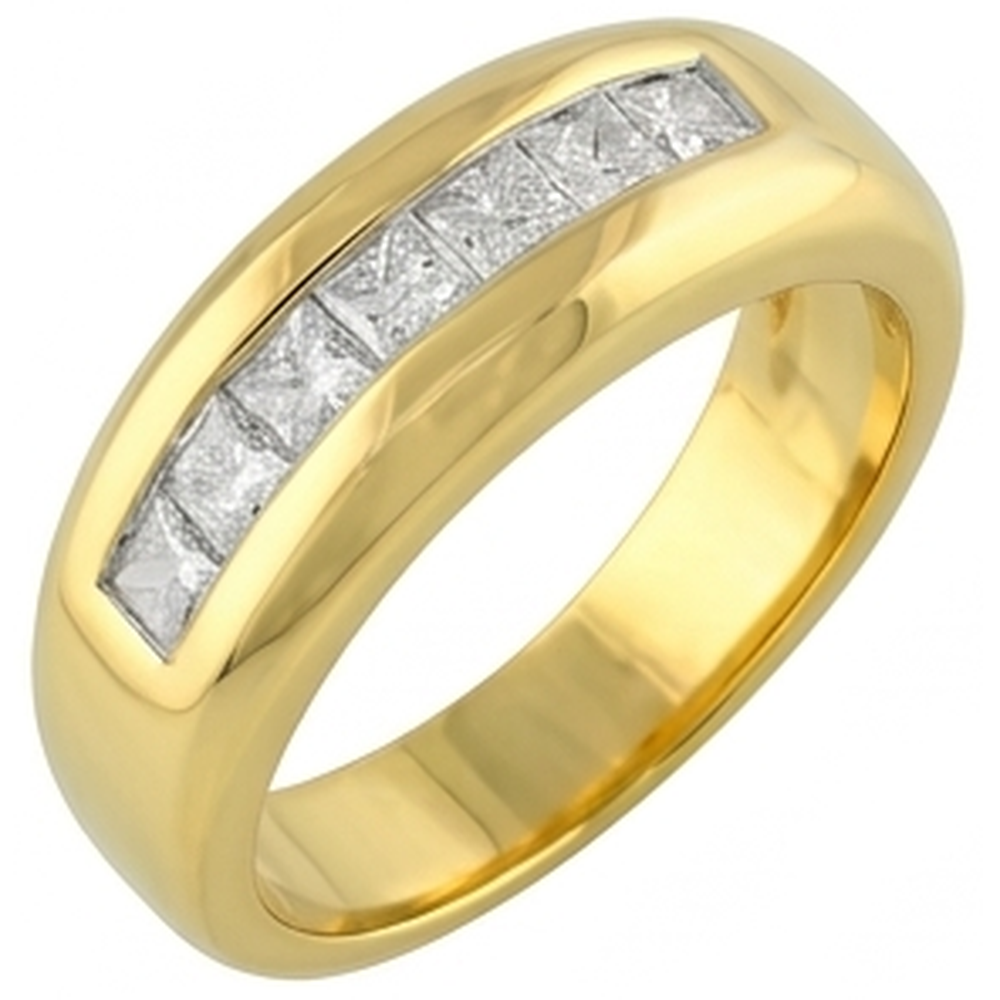 Echter Diamant Memoire-Ring 1 Karat