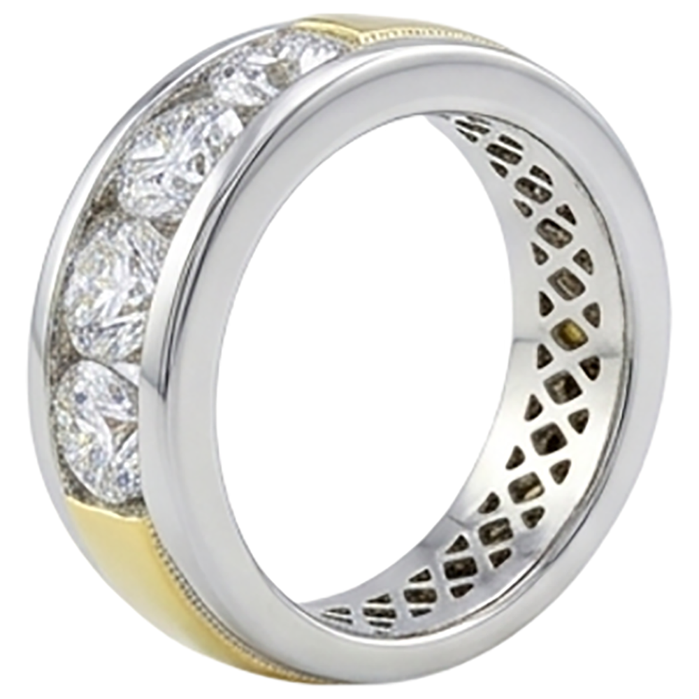 Echter Diamant Memoire-Ring 1 Karat