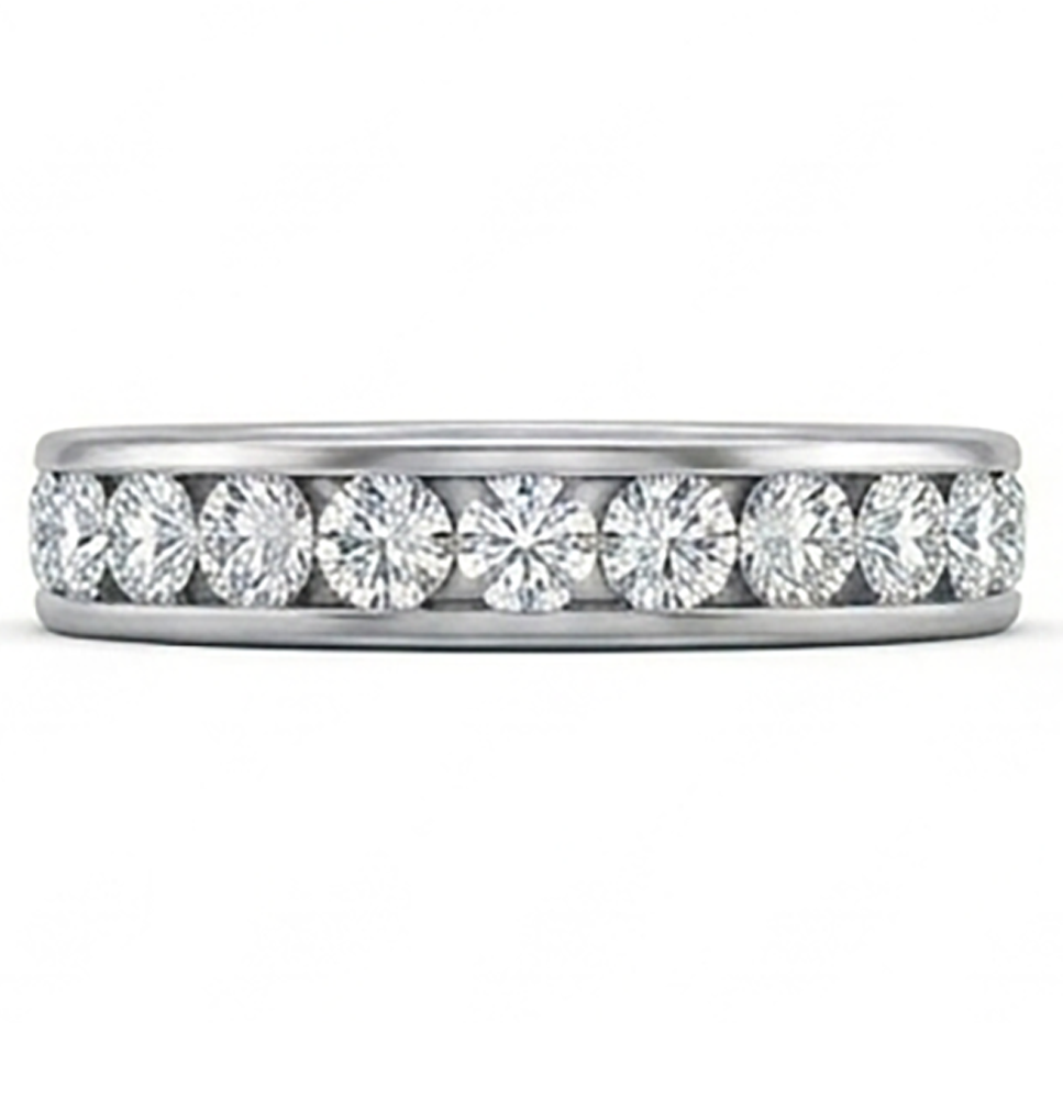 Echter Diamant Memoire-Ring 2.20 Karat