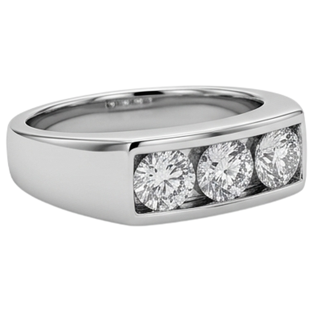 Echter Diamant Memoire-Ring 2.25 Karat