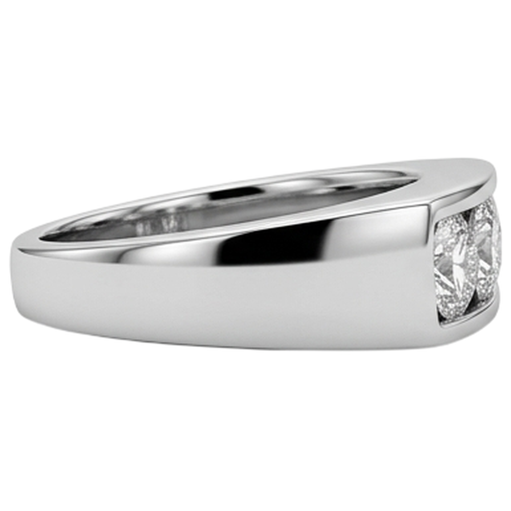 Echter Diamant Memoire-Ring 2.25 Karat