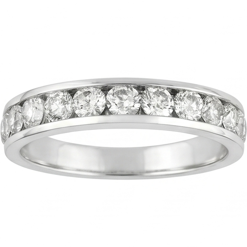 Echter Diamant Memoire-Ring 2.40 Karat