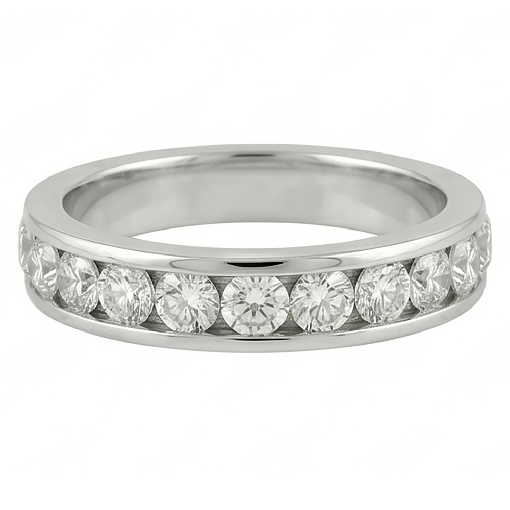 Echter Diamant Memoire-Ring 2.40 Karat