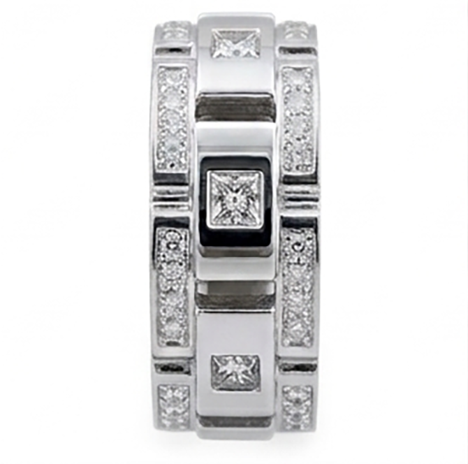 Echter Diamant Memoire-Ring 2.72 Karat