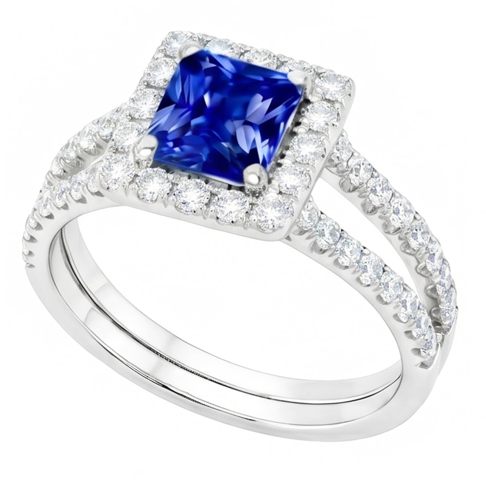 Echter Diamant Memoire-Ring 3 Karat
