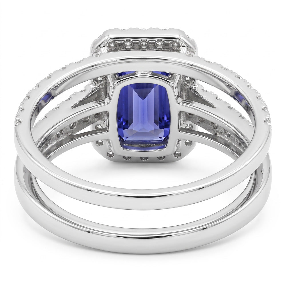 Echter Diamant Memoire-Ring 4 Karat
